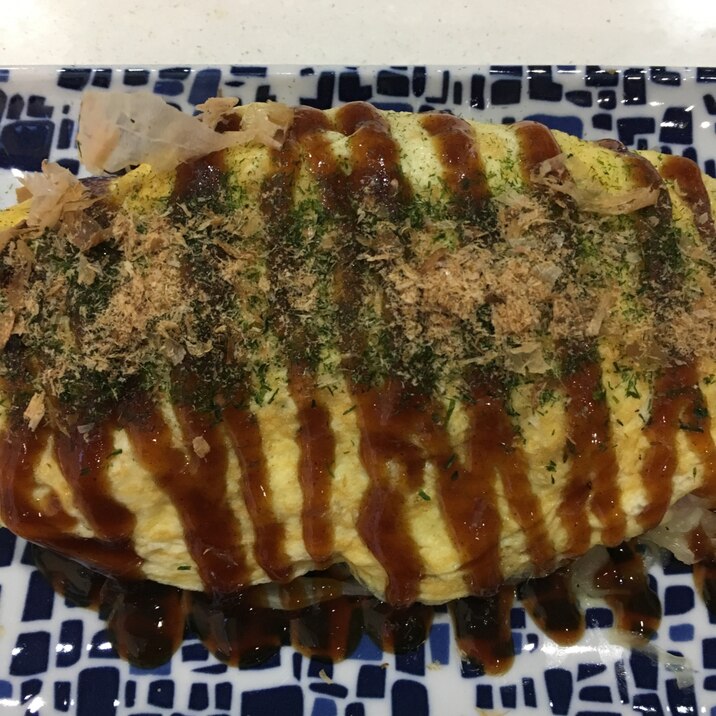 冷蔵庫の余り物で！とん平焼き